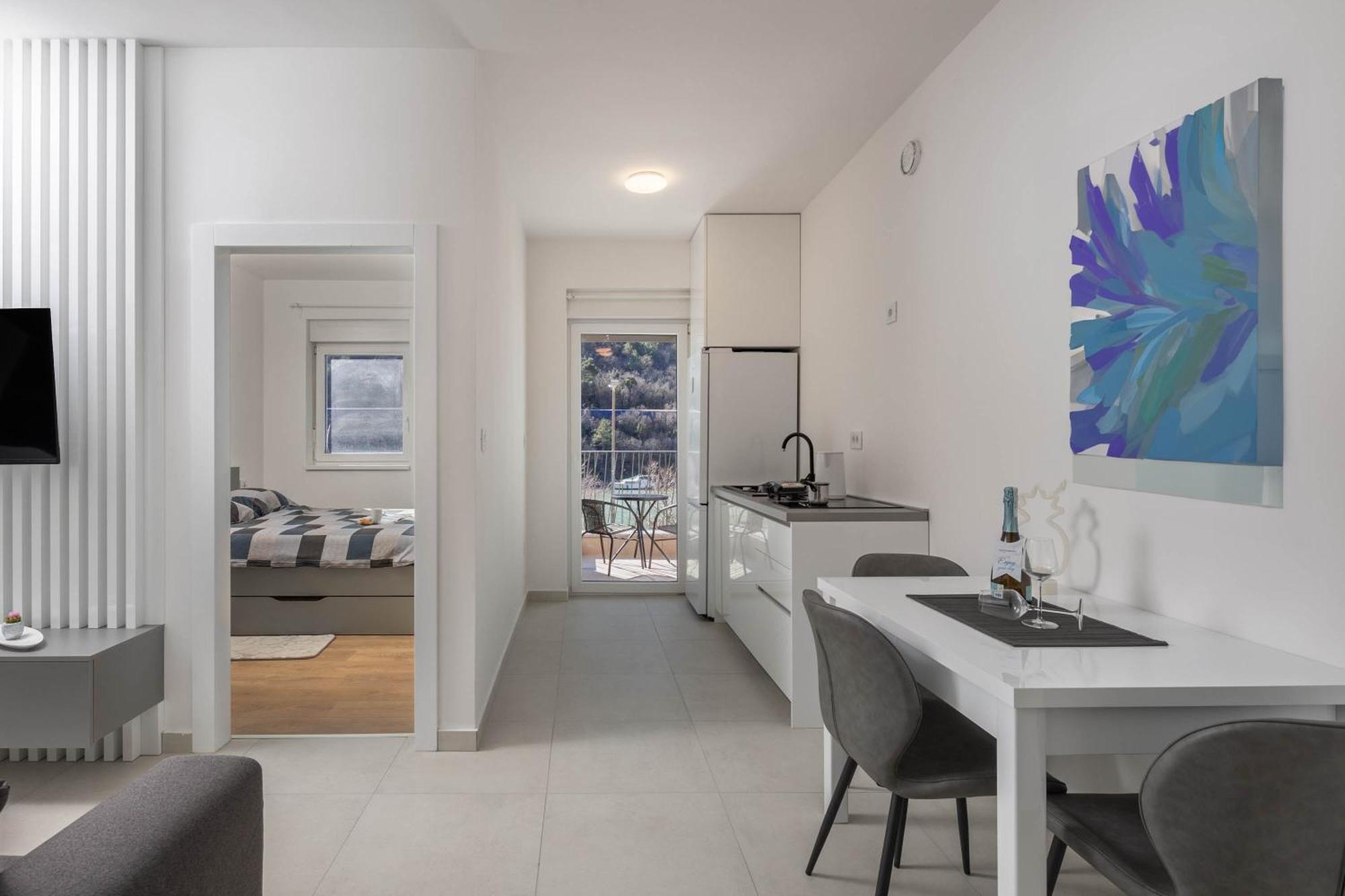 Seafront Villa Andrijana - Happy Rentals Plomin Zewnętrze zdjęcie